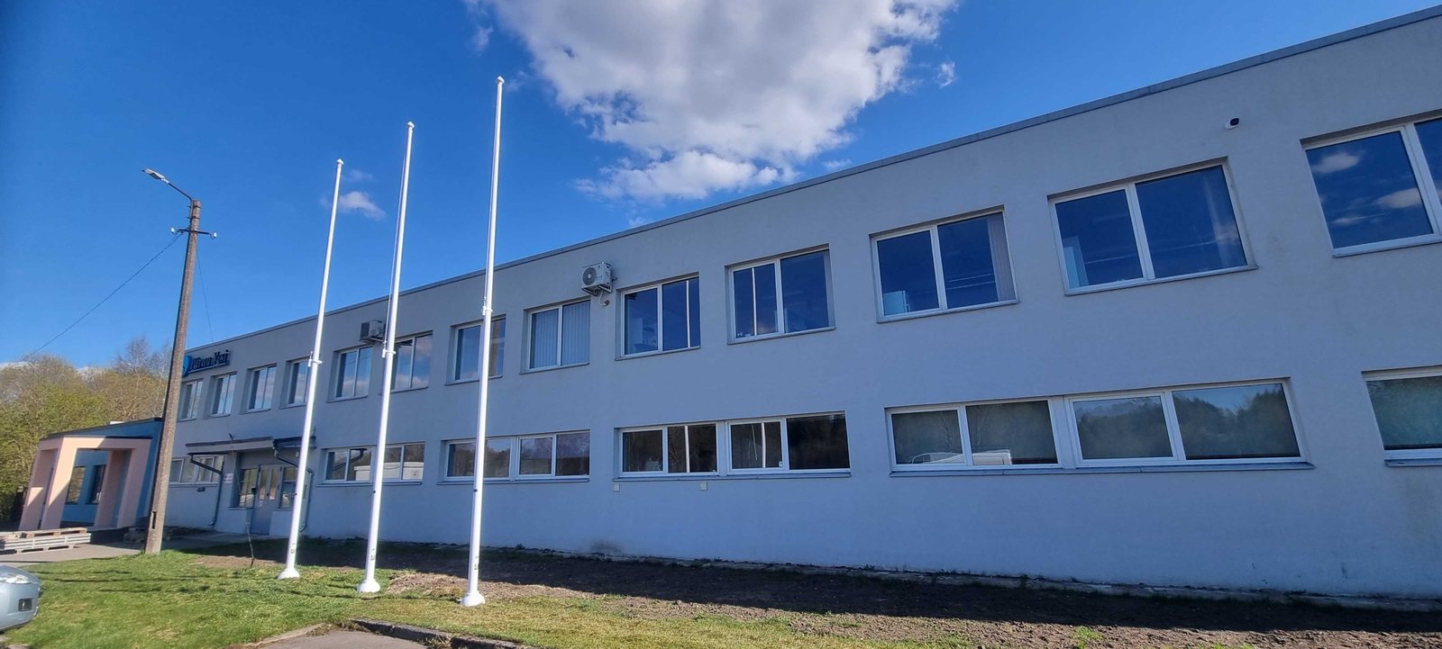 Pärnu Vee peahoone lipumastid